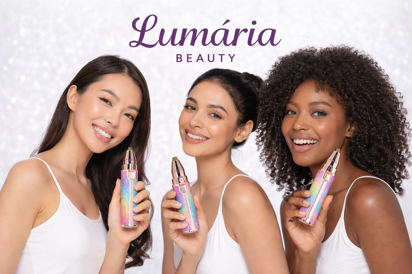 Lumária™ 2-in-1 Facial Hair Remover