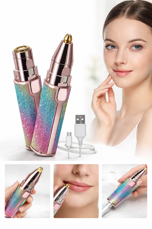 Lumária™ 2-in-1 Facial Hair Remover